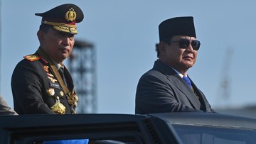 Prabowo Bela Polri: Polisi akan Selalu Jadi Sasaran